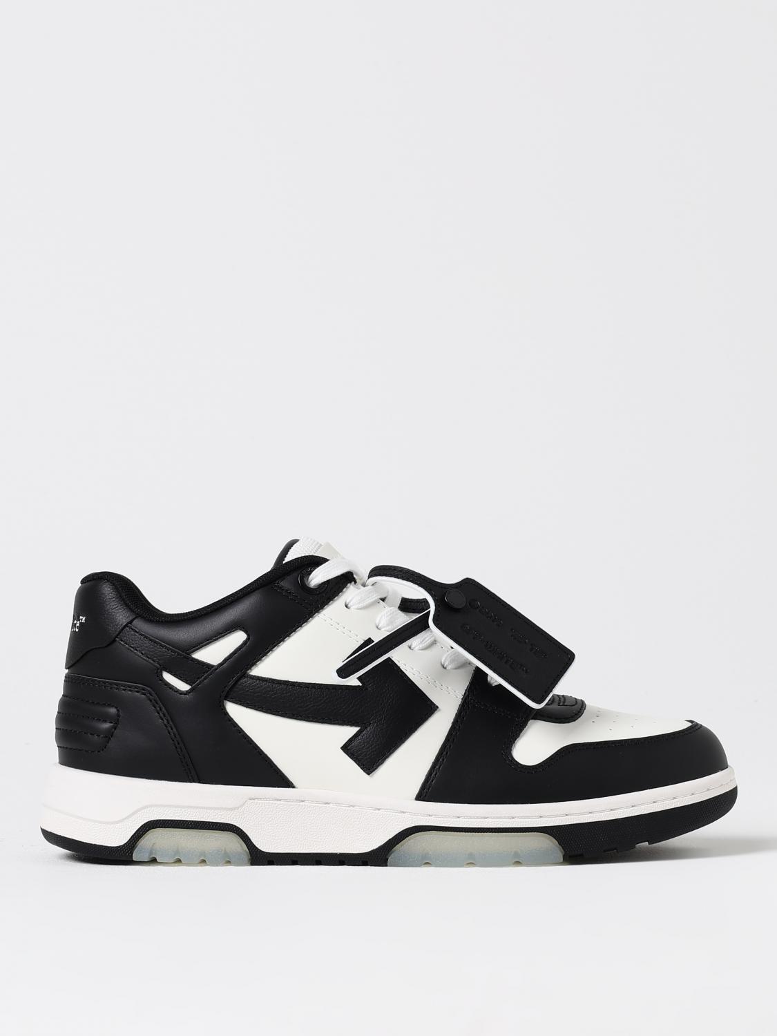 OFF-WHITE SNEAKERS: Sneakers Out Of Office Off-White in pelle , Bianco - Img 1