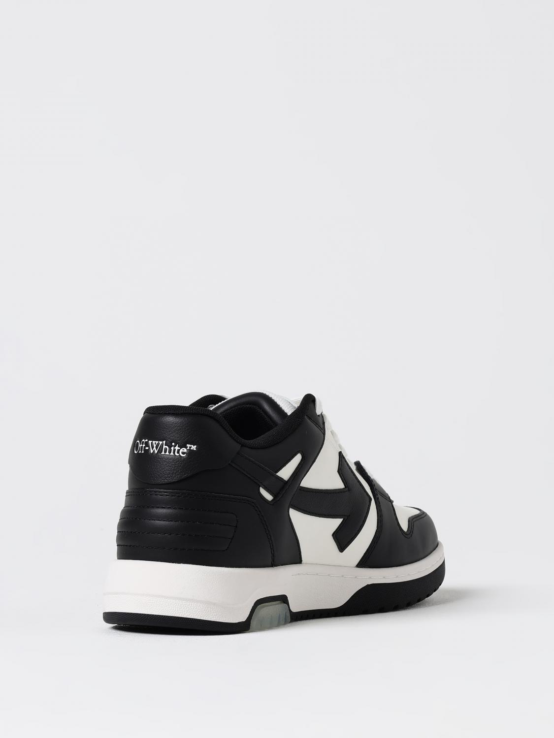 OFF-WHITE SNEAKERS: Sneakers Out Of Office Off-White in pelle , Bianco - Img 3