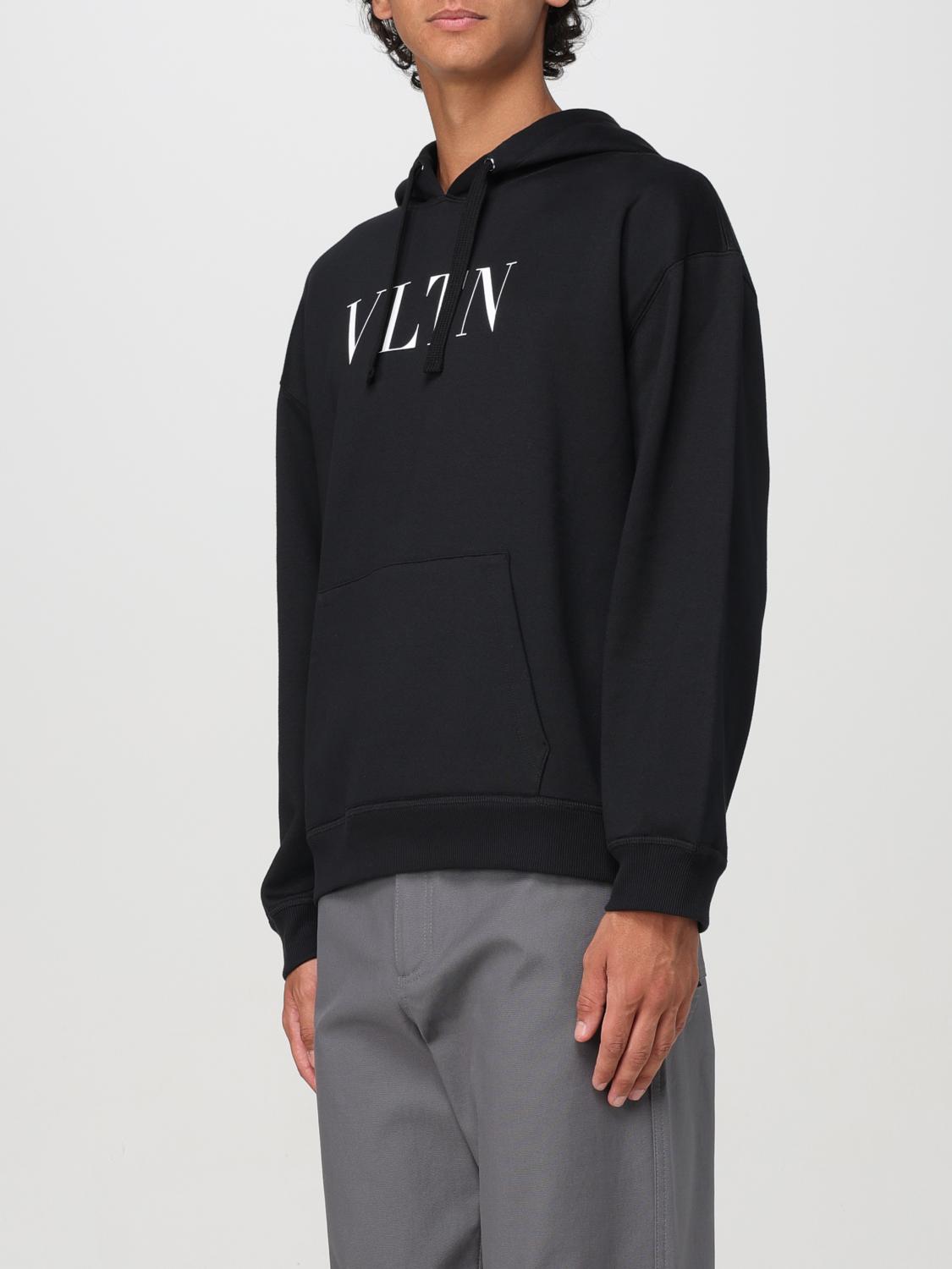 Valentino Sweatshirt men - Black | 5V3MF14F3TV | GIGLIO.COM
