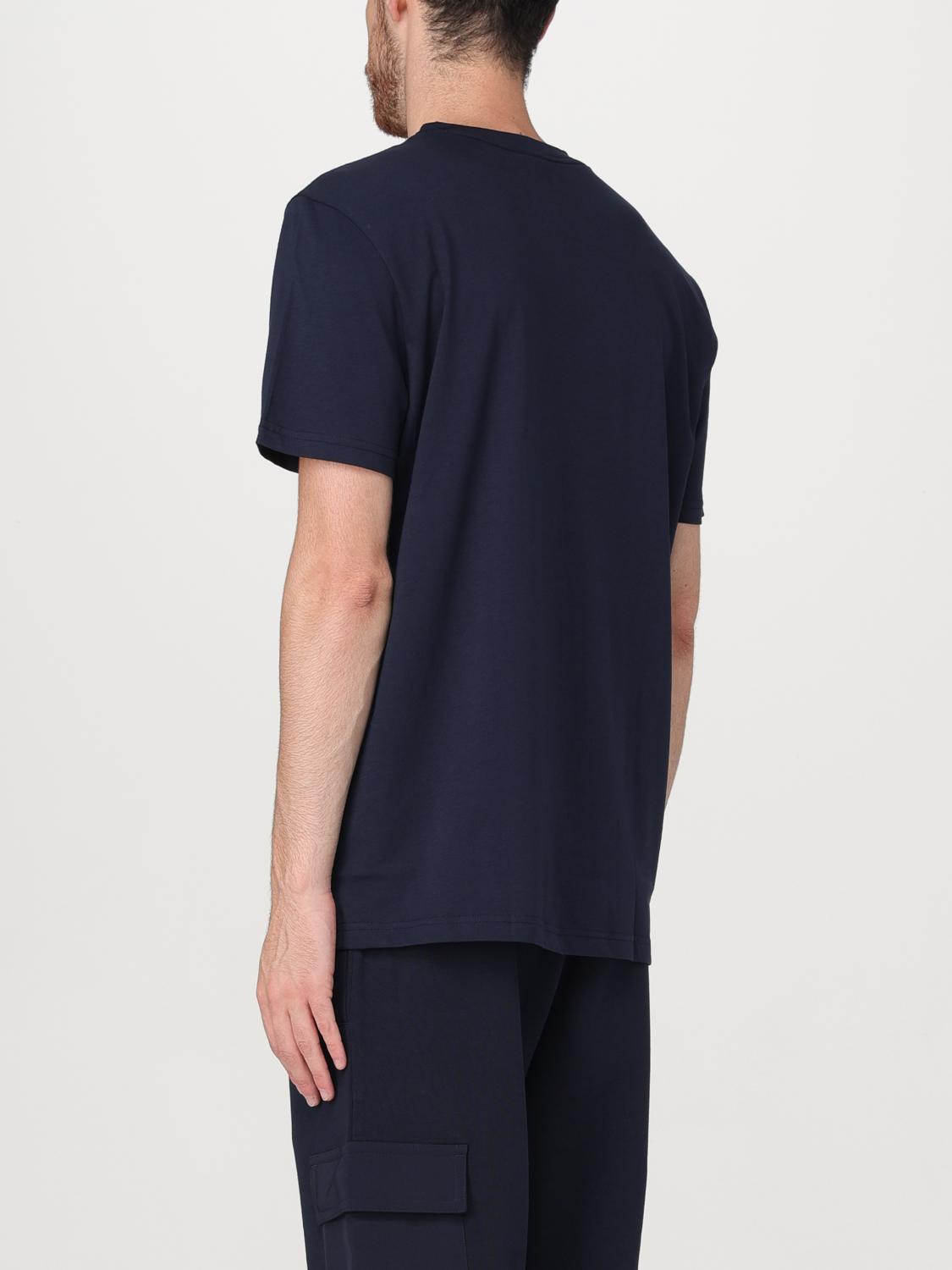 BOSS CAMISETA: Camiseta Boss de algodón con logo, Azul Oscuro - Img 2