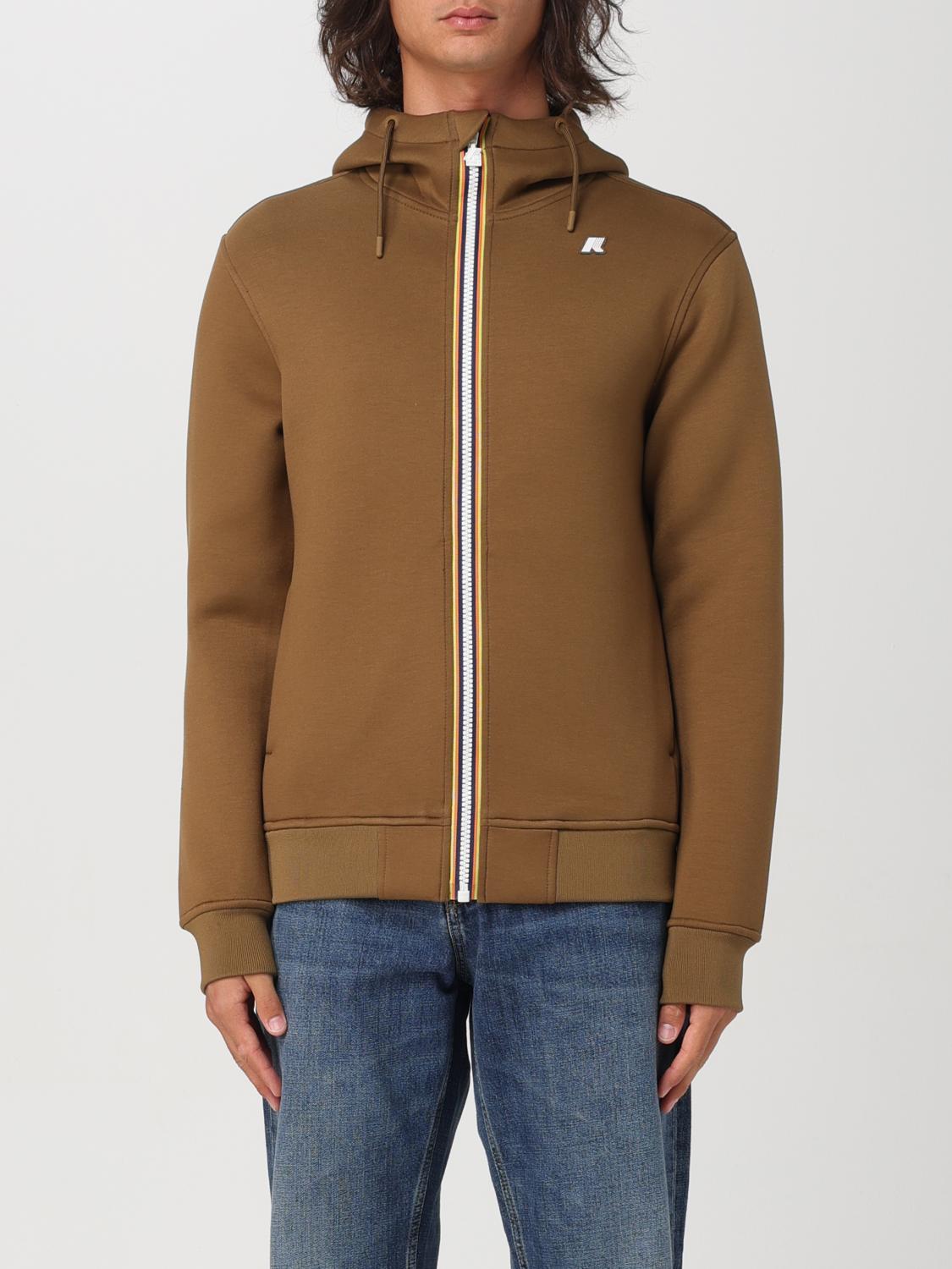 K-WAY SWEATSHIRT: Pullover herren K-way, Braun - Img 1
