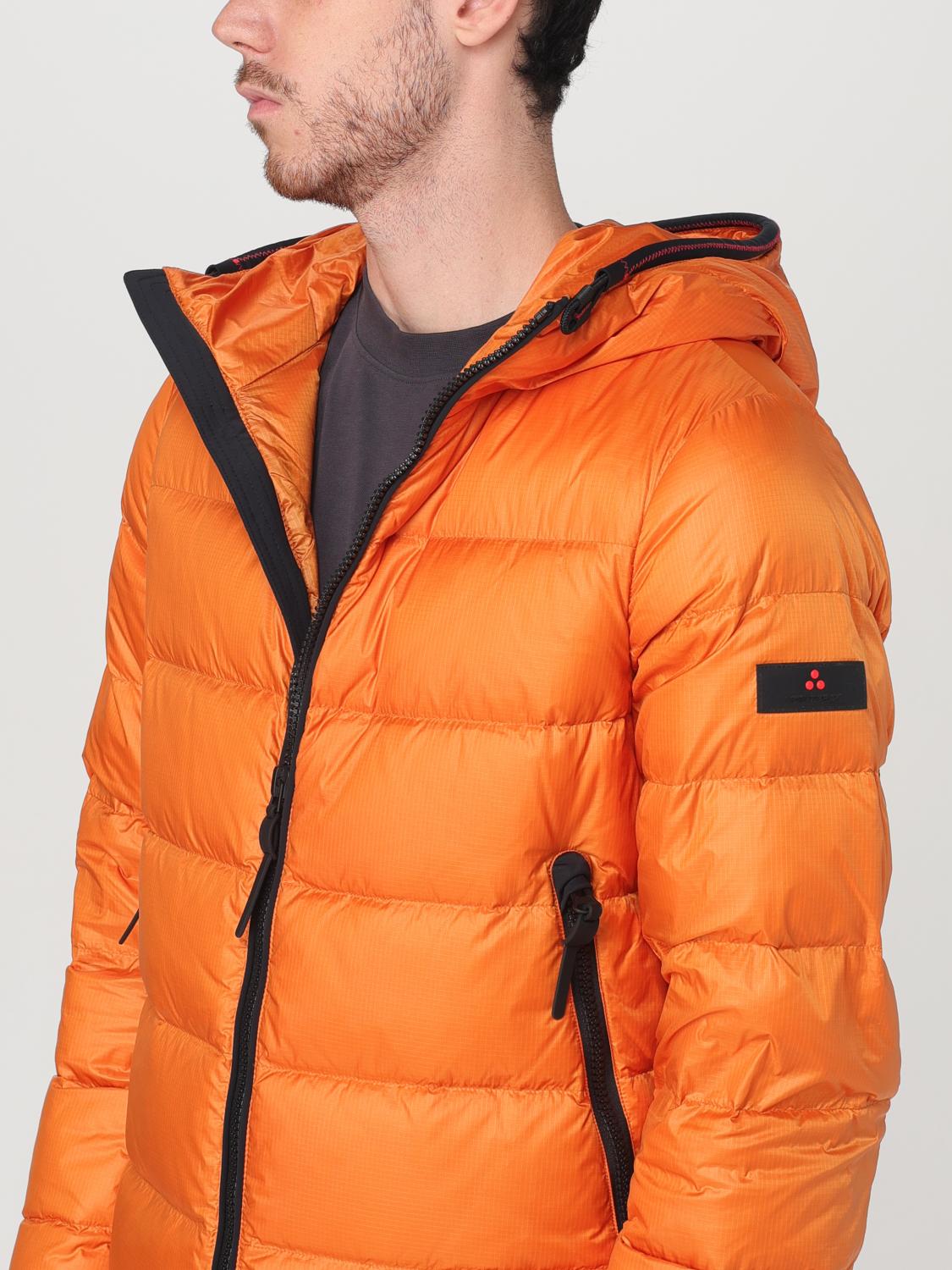 PEUTEREY GIACCA: Piumino Peuterey in nylon trapuntato , Arancione - Img 4