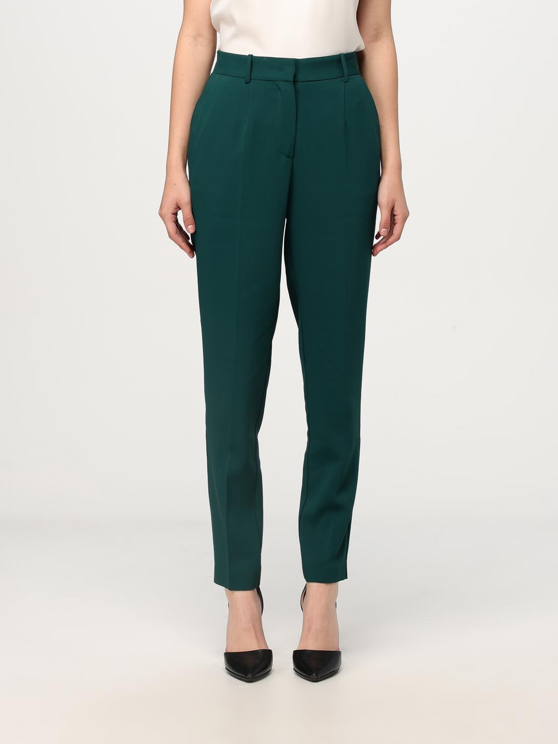 PINKO PANTS: Pants woman Pinko, Green - Img 1