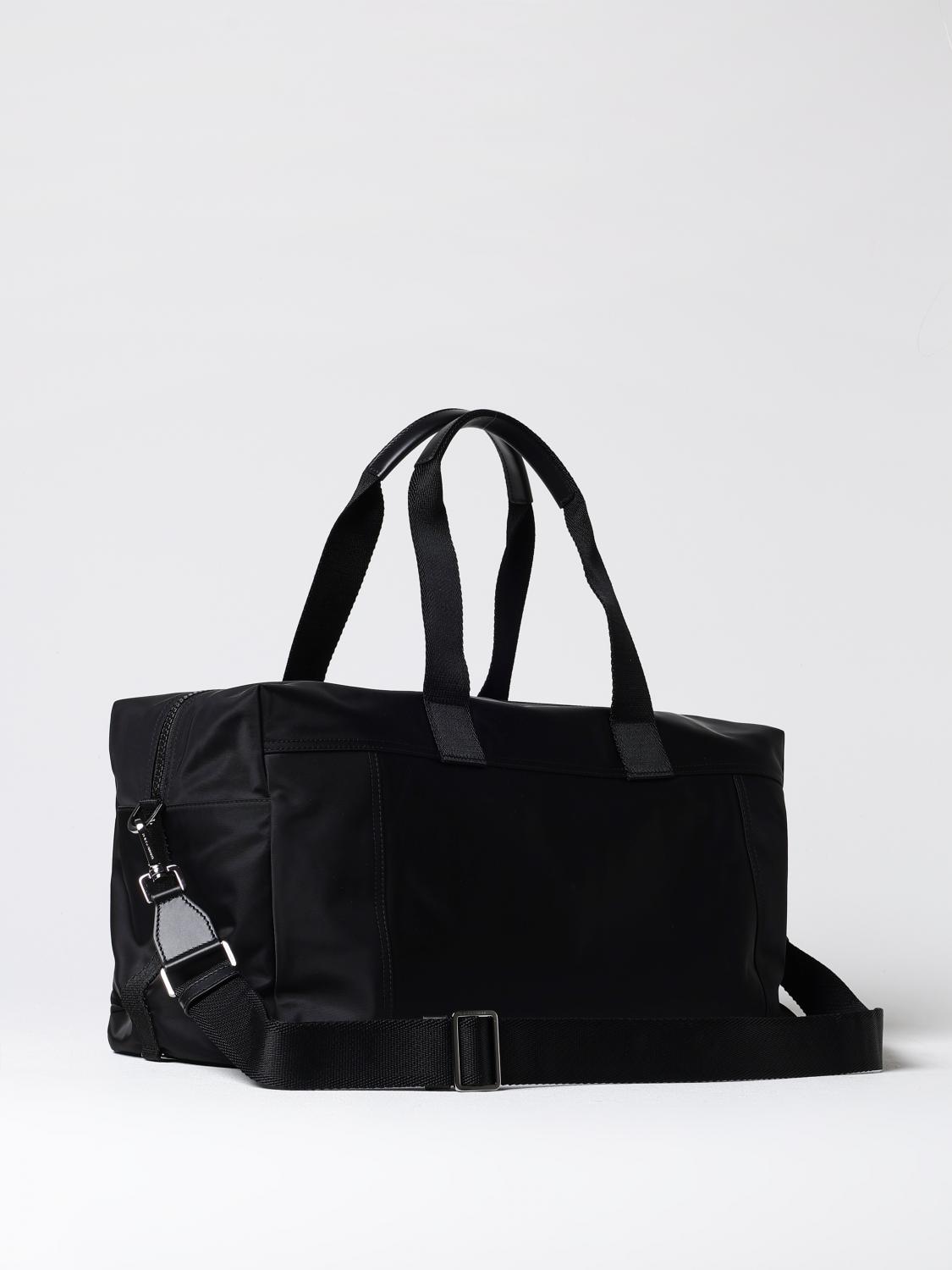 DOLCE & GABBANA VALIGIA: Borsone Dolce & Gabbana in nylon , Nero - Img 3