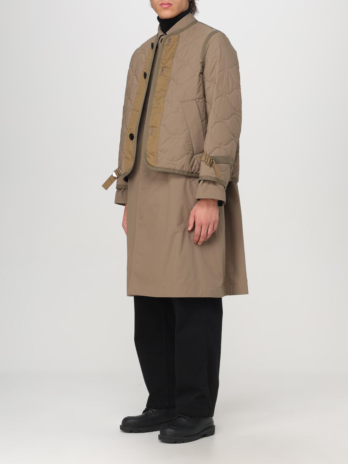 Sacai コート メンズ - ベージュ | 2403482M | GIGLIO.COM