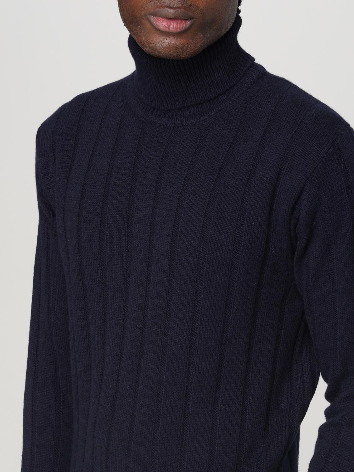 LARDINI SWEATER: Sweater men Lardini, Blue - Img 3