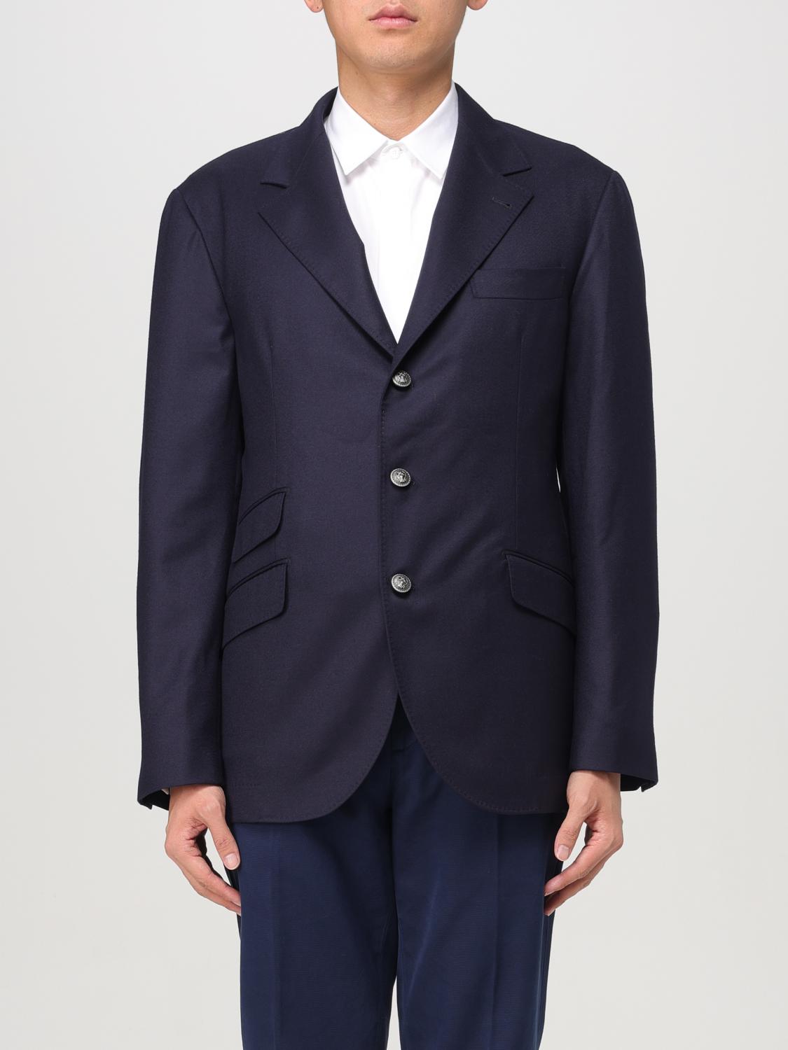 BRUNELLO CUCINELLI BLAZER: Jacket men Brunello Cucinelli, Blue - Img 1