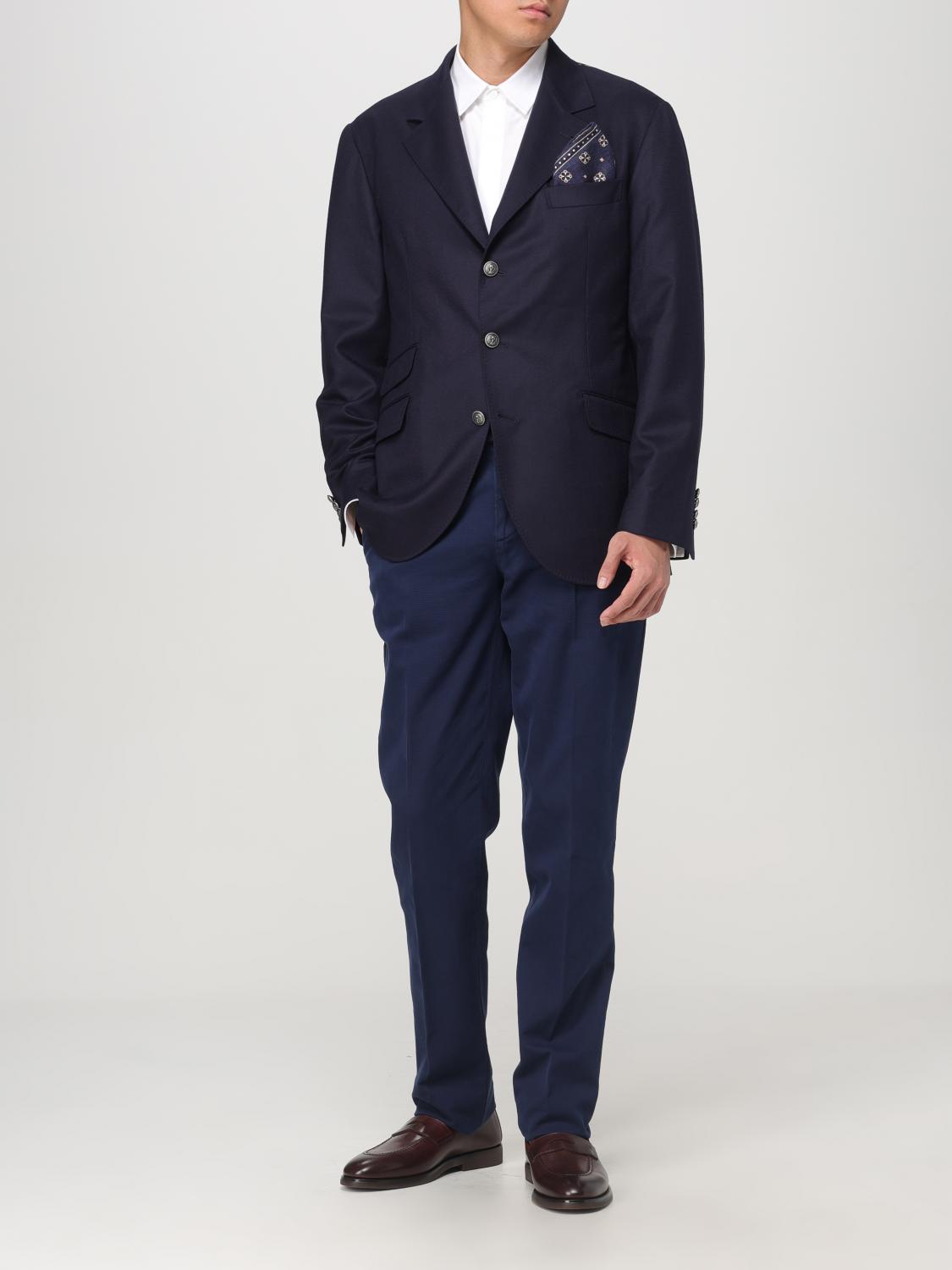 BRUNELLO CUCINELLI BLAZER: Jacket men Brunello Cucinelli, Blue - Img 2