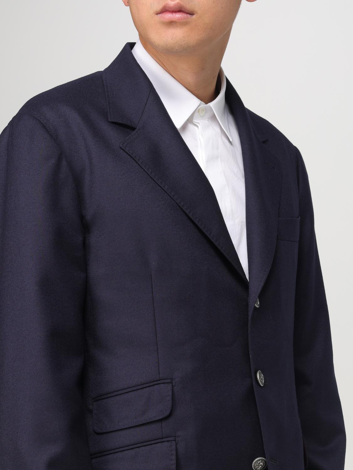 BRUNELLO CUCINELLI BLAZER: Jacket men Brunello Cucinelli, Blue - Img 5
