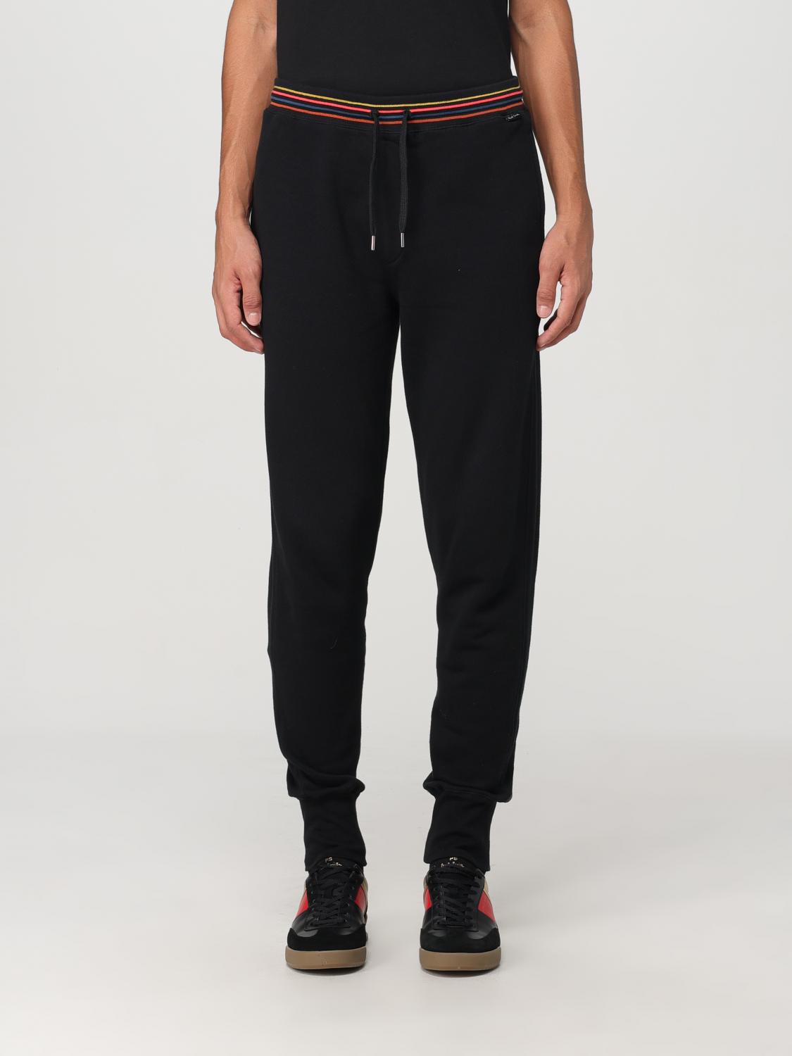 PAUL SMITH 裤子: 运动服 男士 Paul Smith, 黑色 1 - Img 1