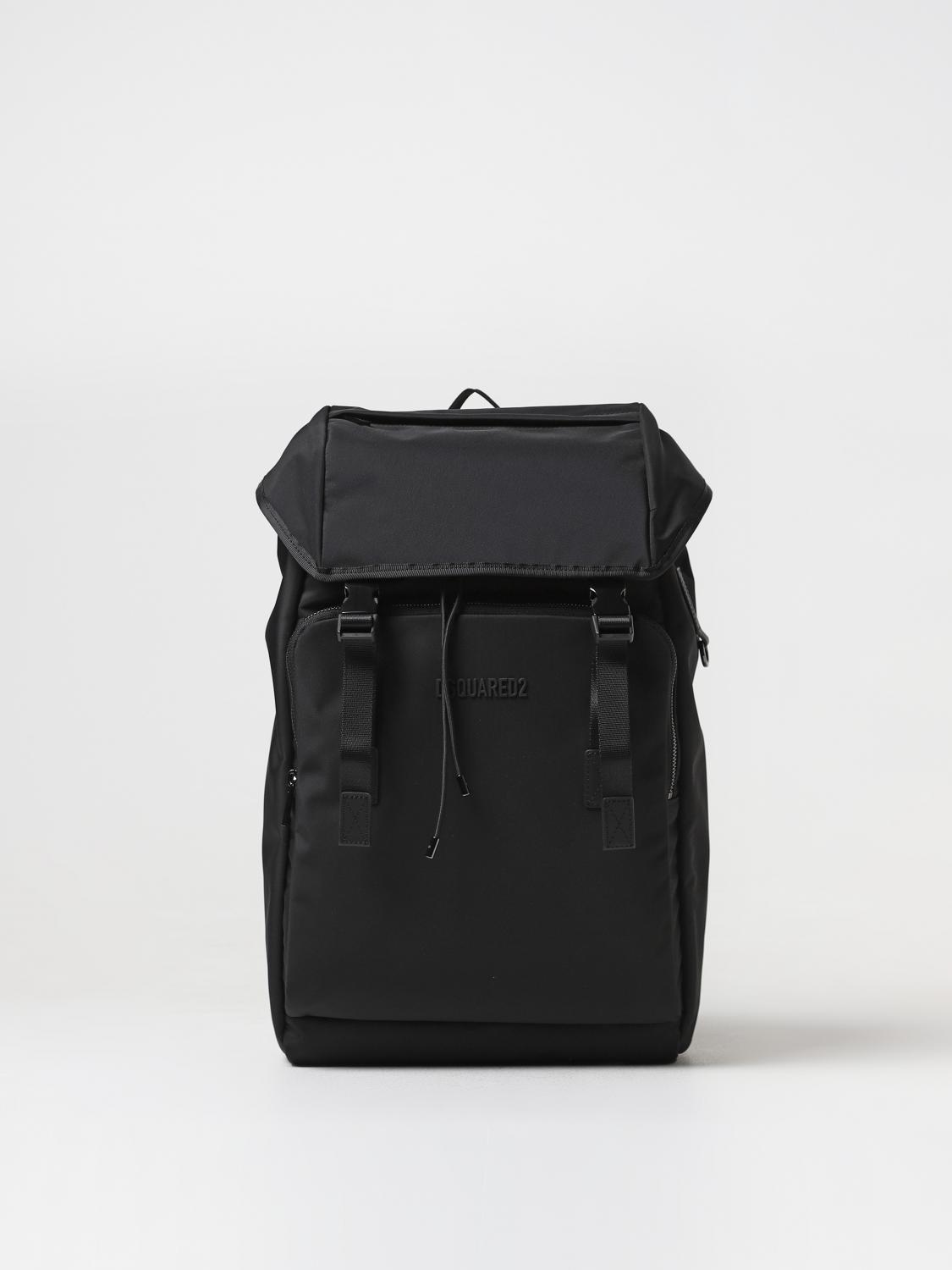 DSQUARED2 BACKPACK: Backpack men Dsquared2, Black - Img 1