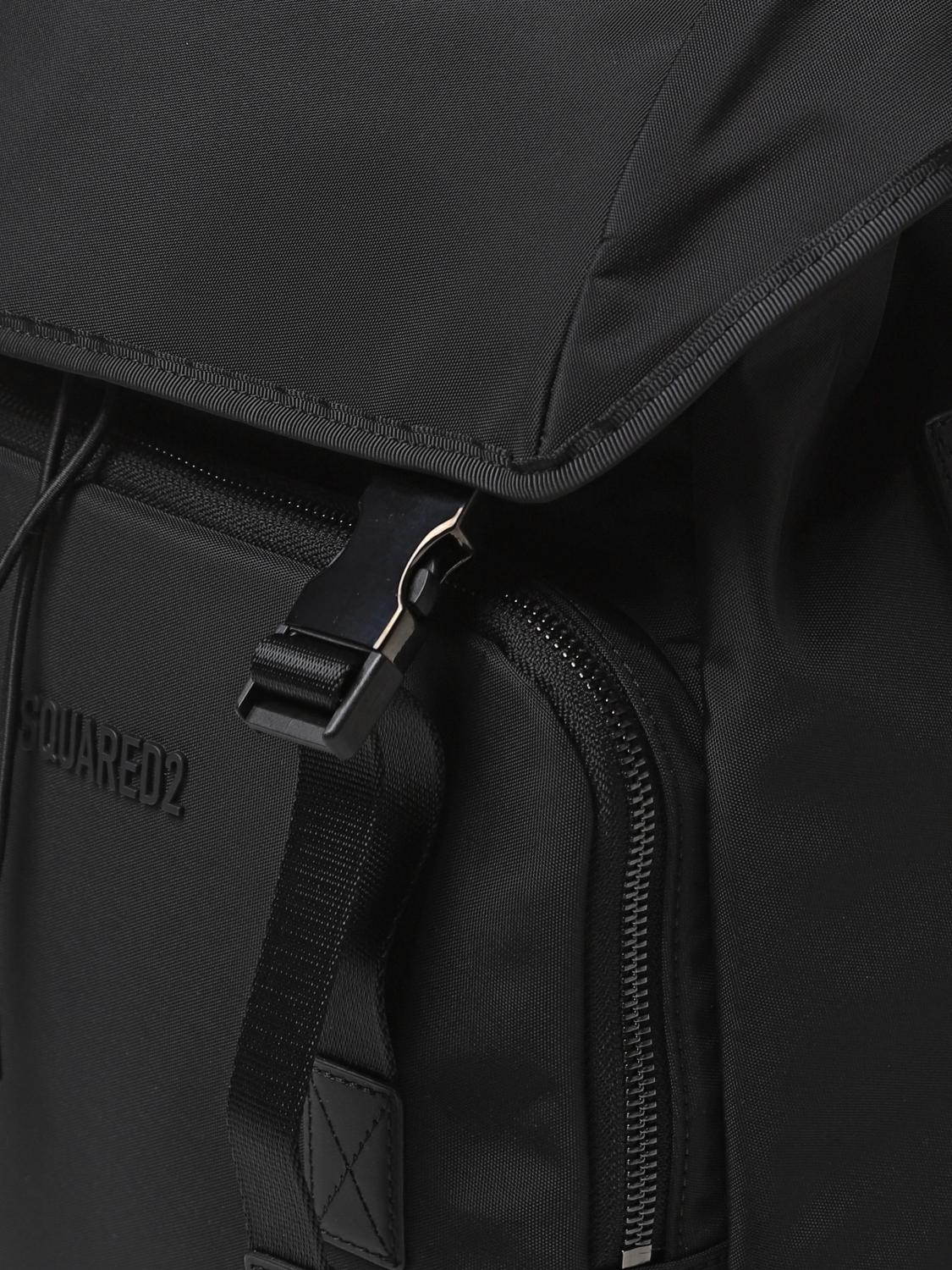 DSQUARED2 BACKPACK: Backpack men Dsquared2, Black - Img 3