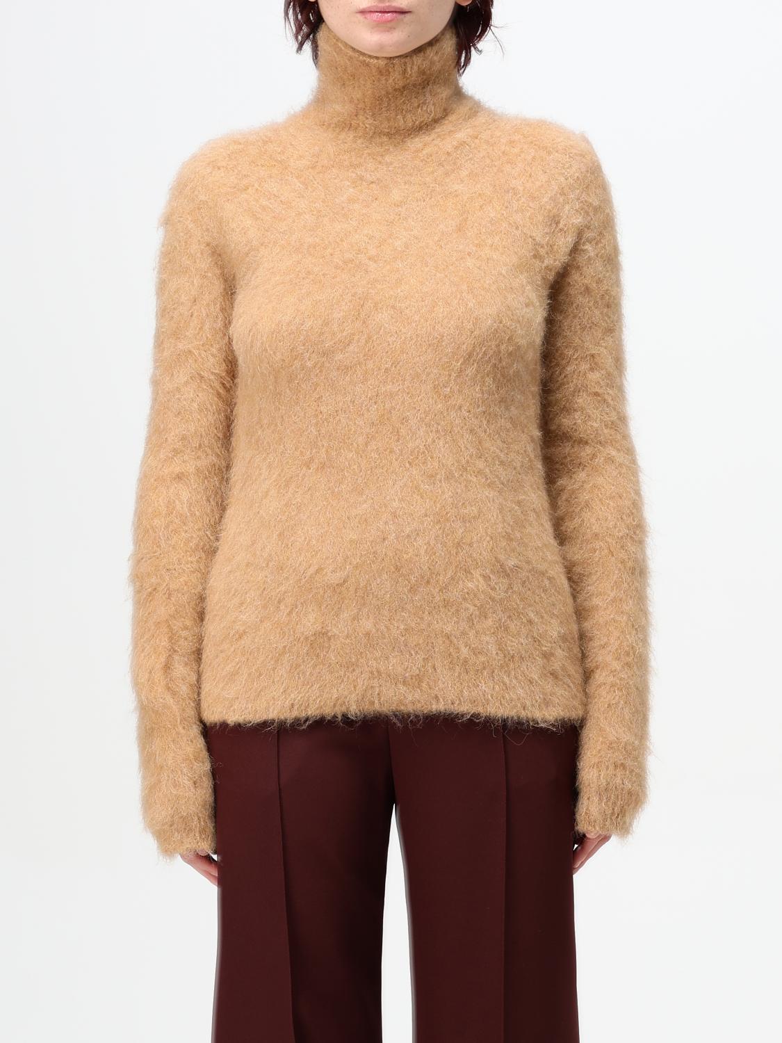 SPORTMAX SWEATER: Sweater woman Sportmax, Camel - Img 1