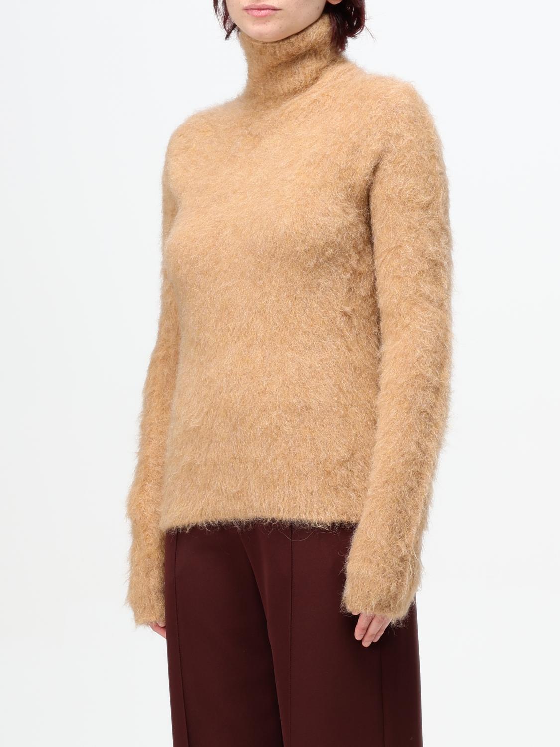 SPORTMAX SWEATER: Sweater woman Sportmax, Camel - Img 4