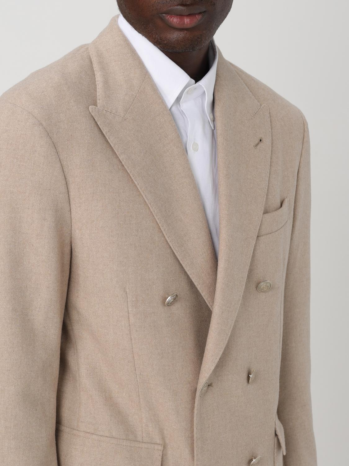 ELEVENTY BLAZER: Jacket men Eleventy, Beige - Img 4