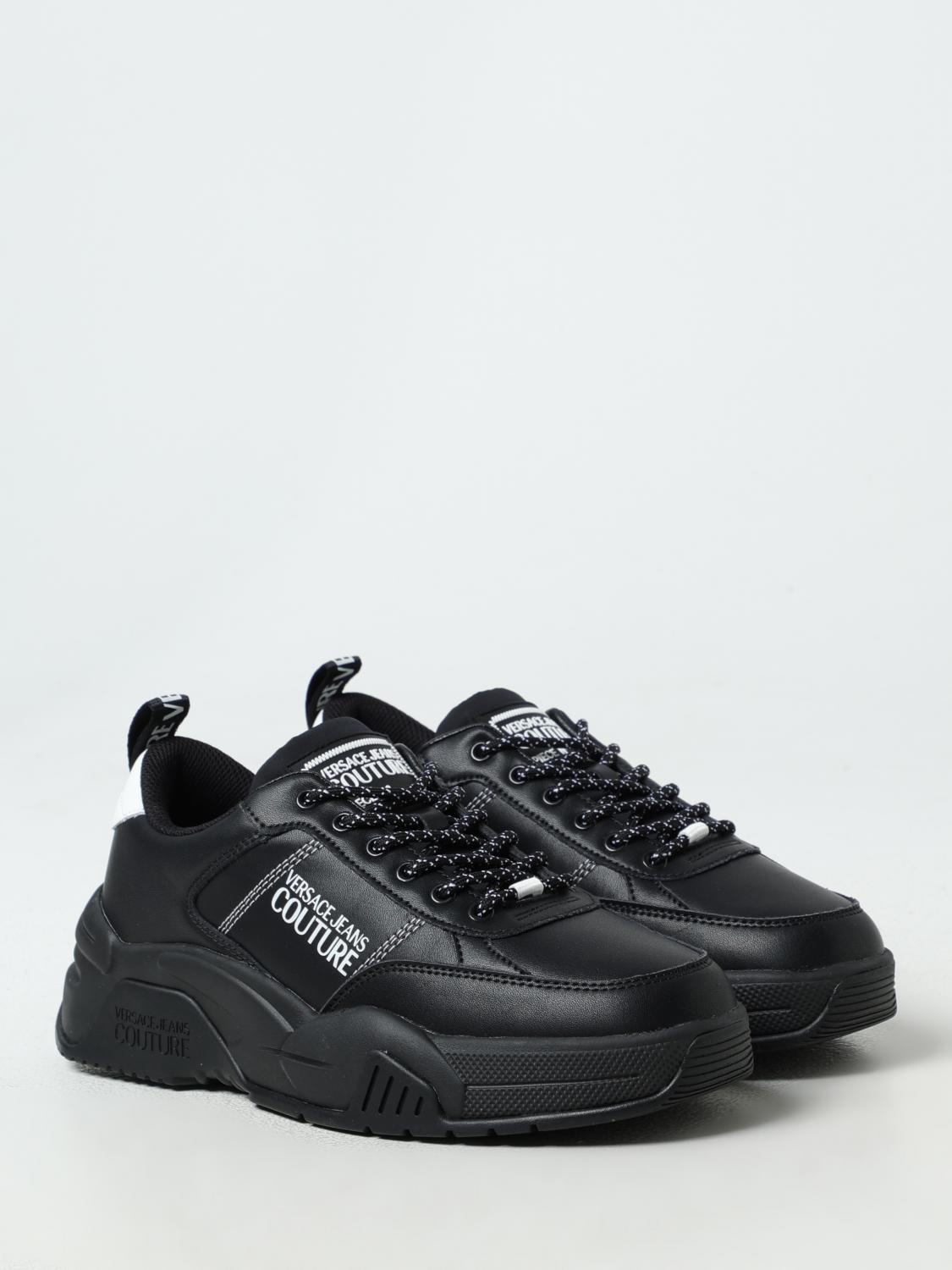 VERSACE JEANS COUTURE SNEAKERS: Sneakers men Versace Jeans Couture, Black - Img 2