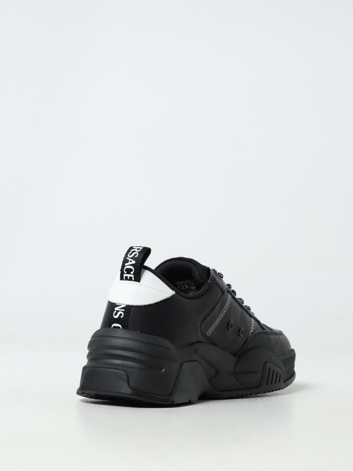 VERSACE JEANS COUTURE SNEAKERS: Sneakers men Versace Jeans Couture, Black - Img 3