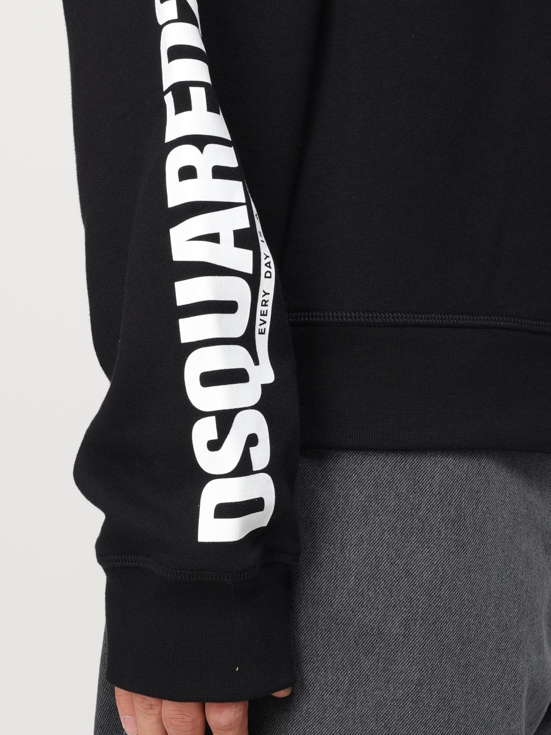 DSQUARED2 SUDADERA: Sudadera hombre Dsquared2, Negro - Img 3