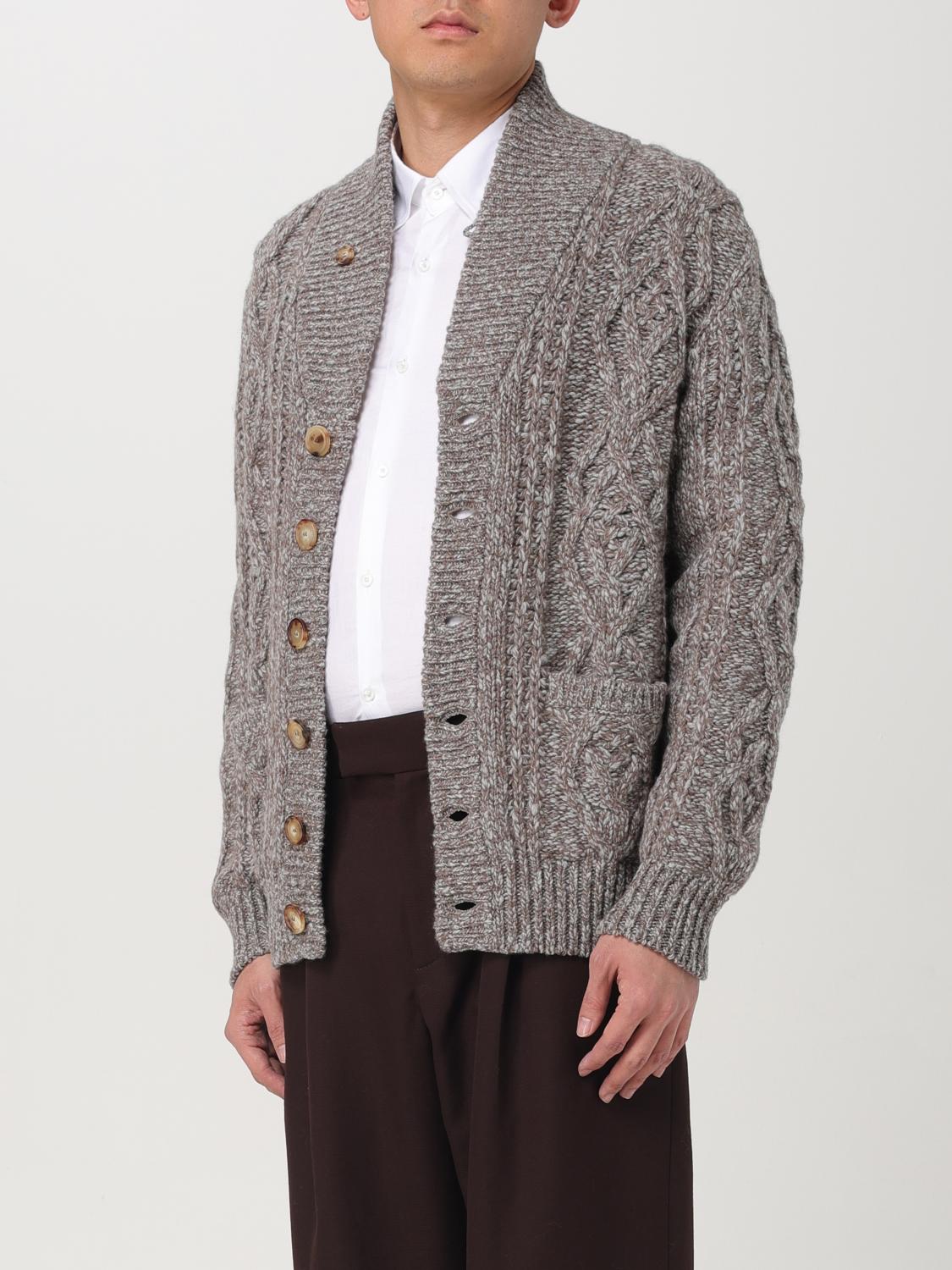 BRUNELLO CUCINELLI CARDIGAN: Brunello Cucinelli men's cardigan, Brown - Img 3