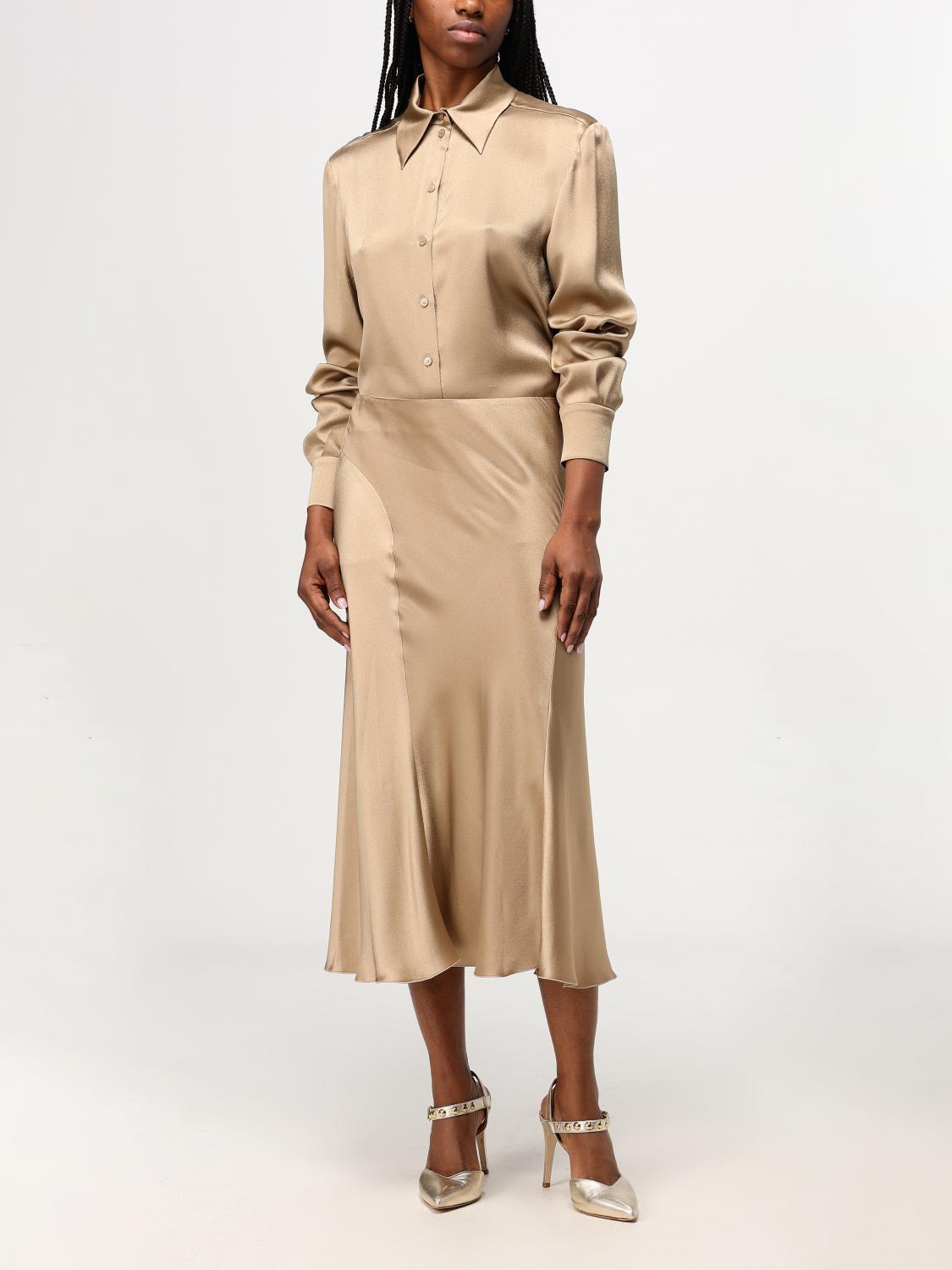 ALBERTA FERRETTI JUPE: Jupe femme Alberta Ferretti, Beige - Img 2