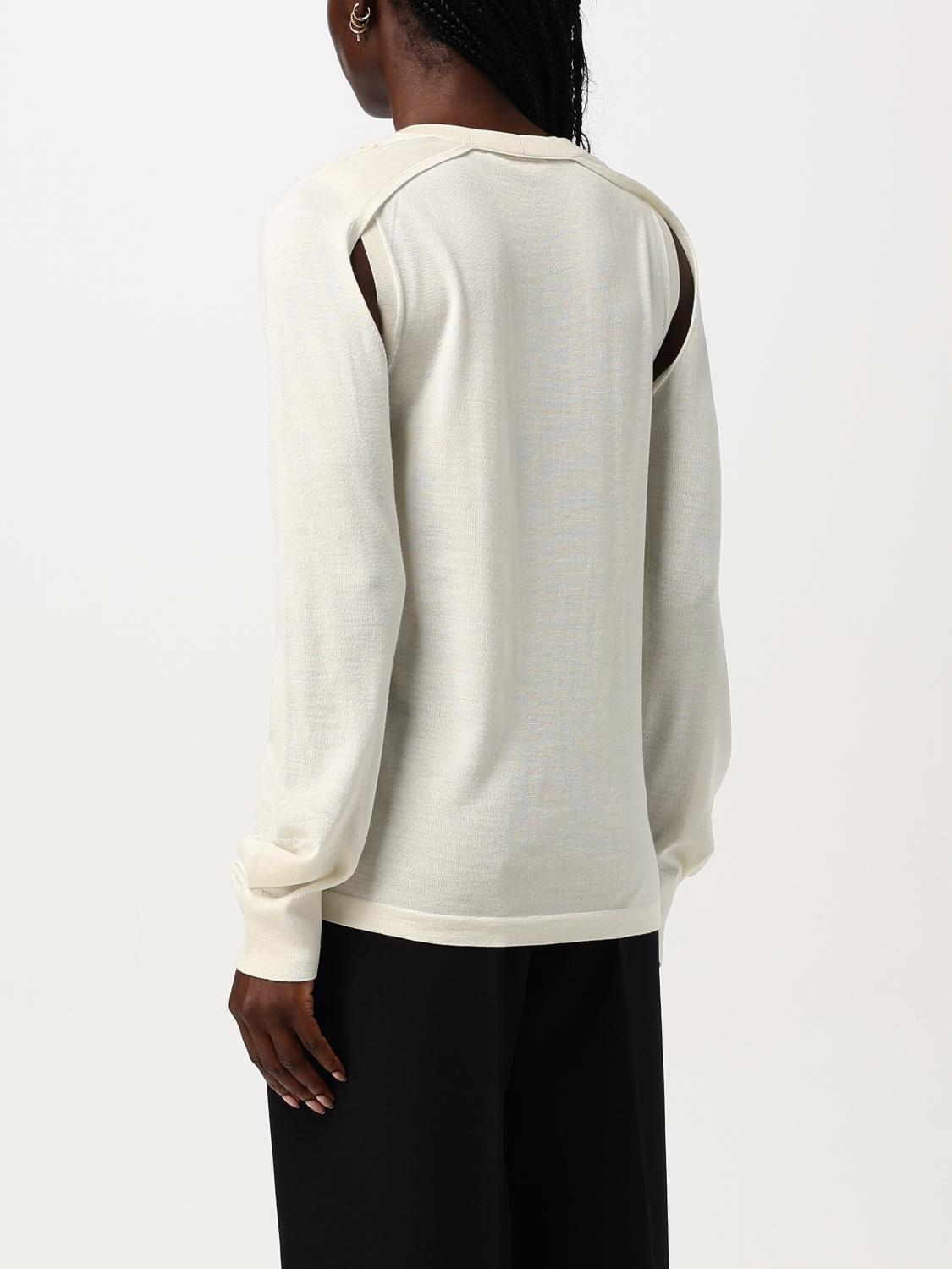 HELMUT LANG MAGLIA: Pullover Helmut Lang in lana , Bianco - Img 3