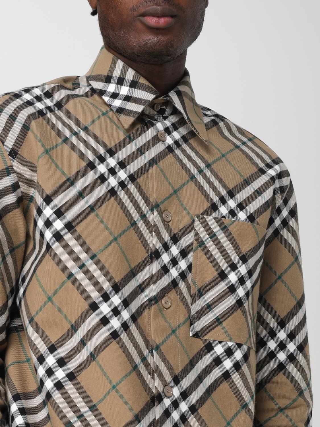 BURBERRY SHIRT: Jumper men Burberry, Multicolor - Img 5