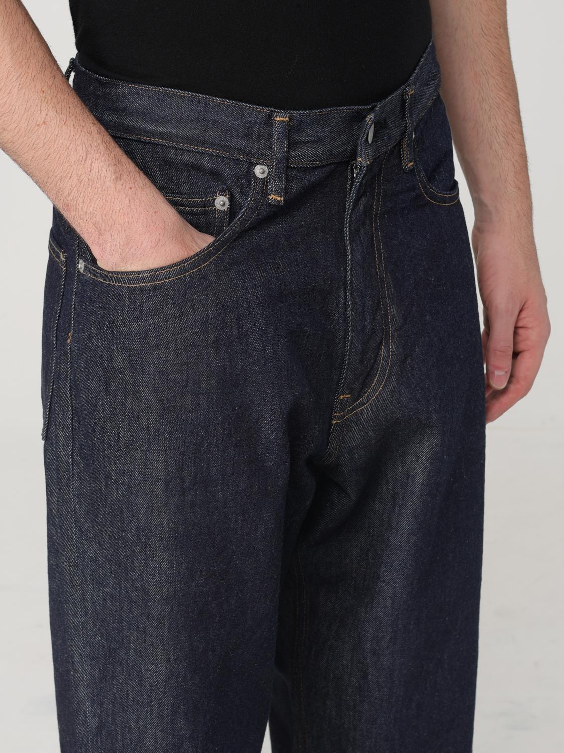 AURALEE JEANS: Jeans Auralee in denim , Blue - Img 3