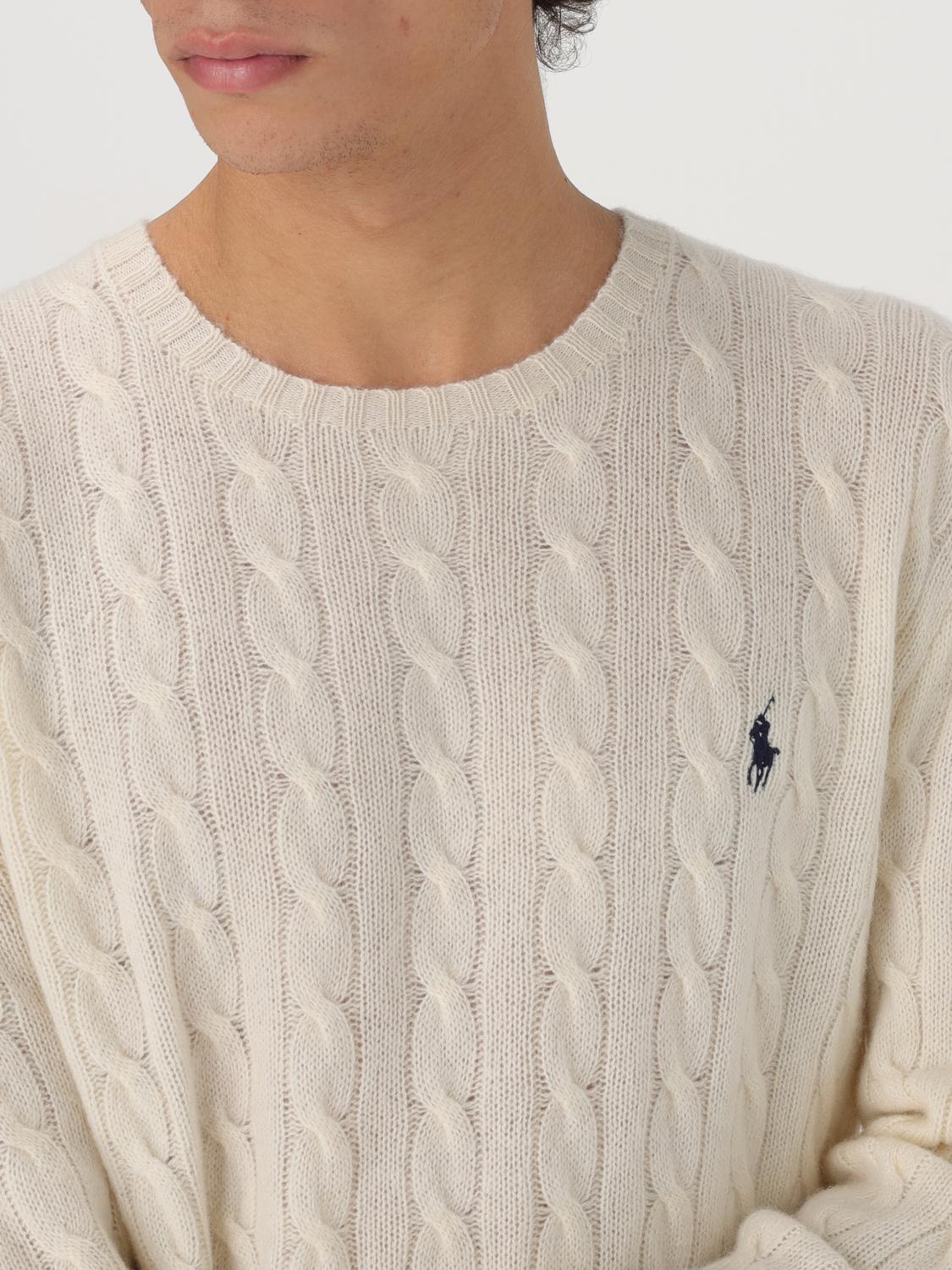 POLO RALPH LAUREN PULLOVER: Pullover herren Polo Ralph Lauren, Beige - Img 3