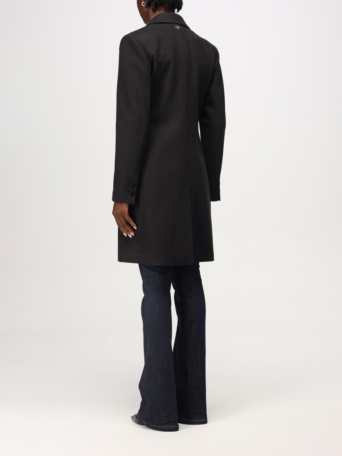 LIU JO COAT: Coat woman Liu Jo, Black - Img 2