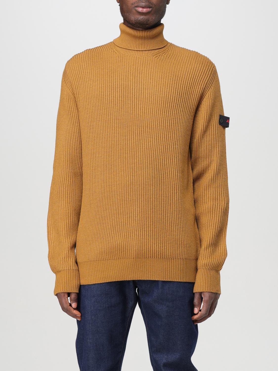PEUTEREY PULLOVER: Pullover herren Peuterey, Mustard - Img 1
