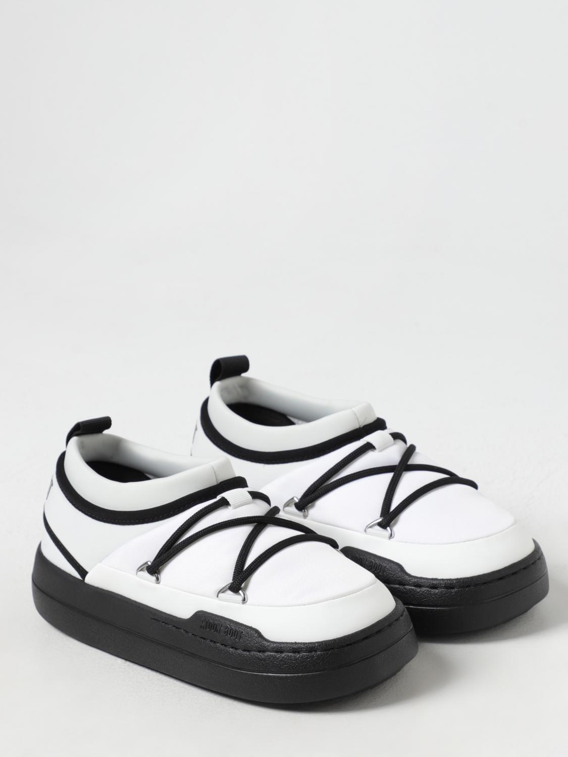 MOON BOOT SNEAKERS: Sneakers Park Icon Moon Boot in nylon, Bianco - Img 2