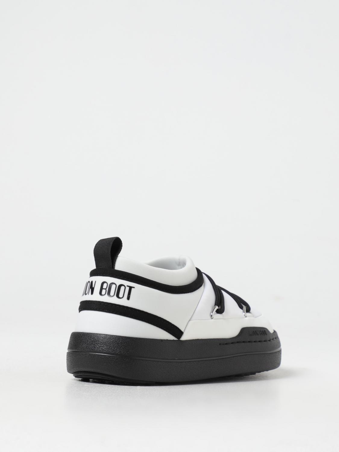 MOON BOOT SNEAKERS: Sneakers Park Icon Moon Boot in nylon, Bianco - Img 3