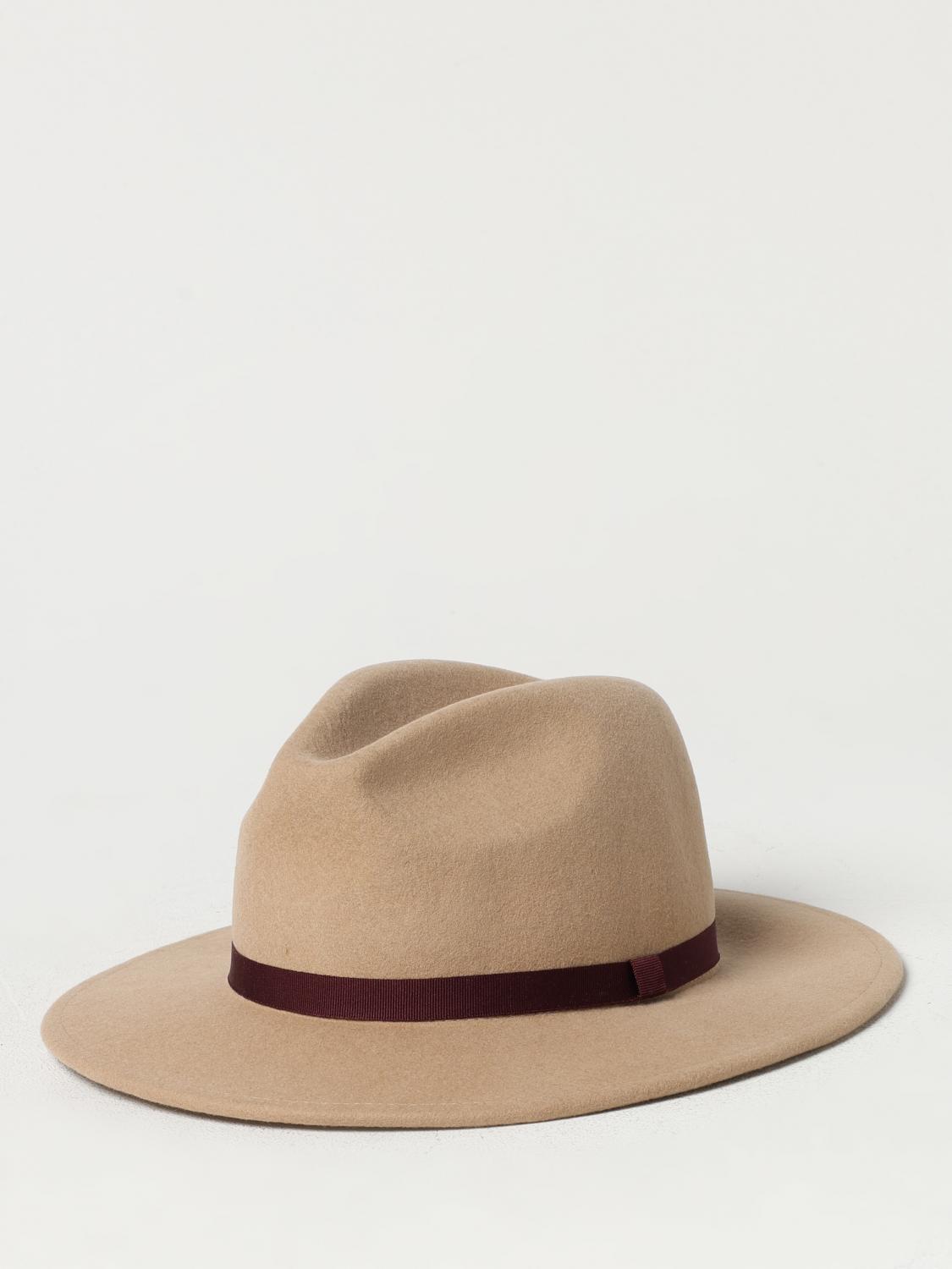 PAUL SMITH HAT: Hat woman Paul Smith, Beige - Img 1