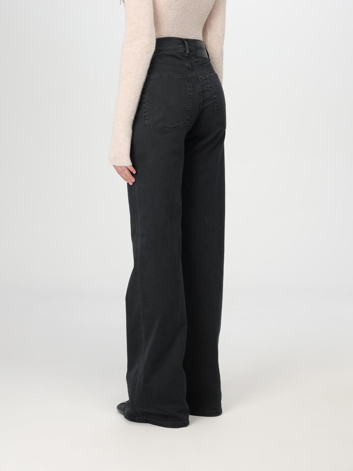 DONDUP PANTALONE: Jeans Dondup in denim , Nero - Img 2