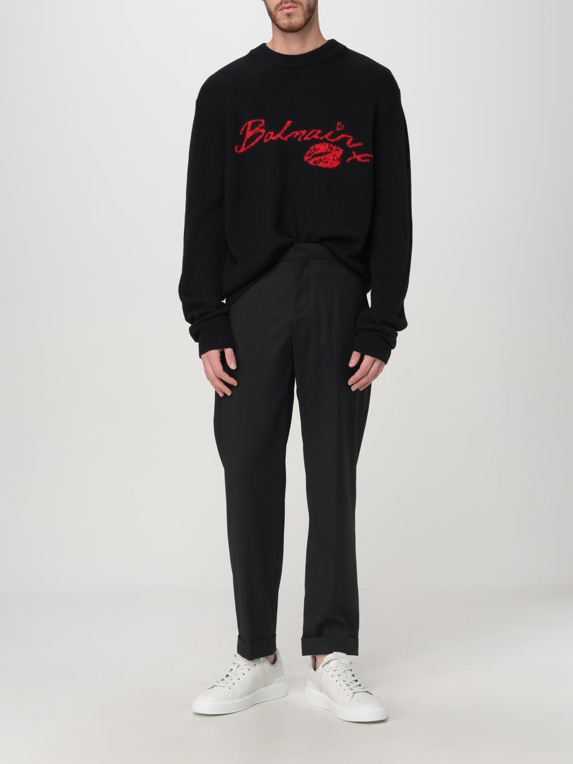 BALMAIN SWEATER: Sweater men Balmain, Black - Img 2