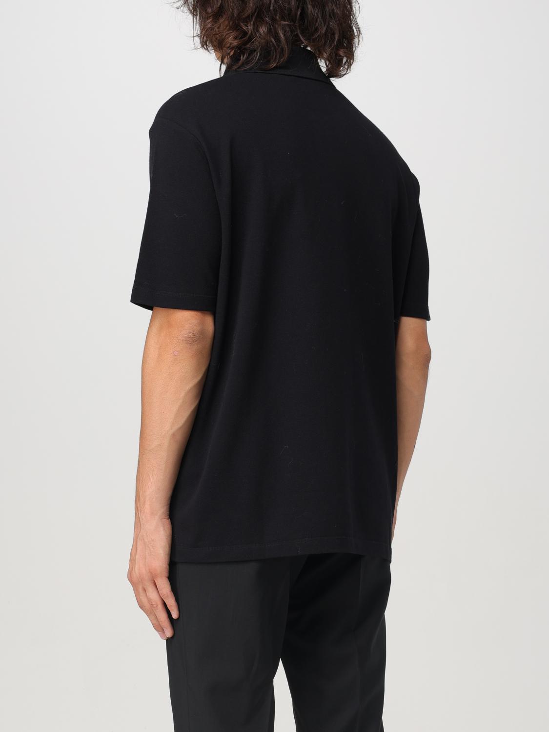 BALMAIN POLO SHIRT: Polo shirt men Balmain, Black - Img 2