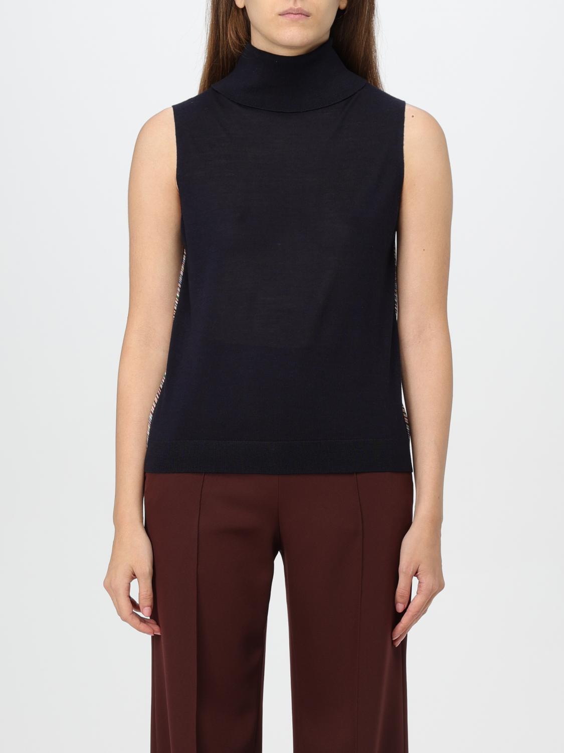 PAUL SMITH TOP: Sweater woman Paul Smith, Blue - Img 1