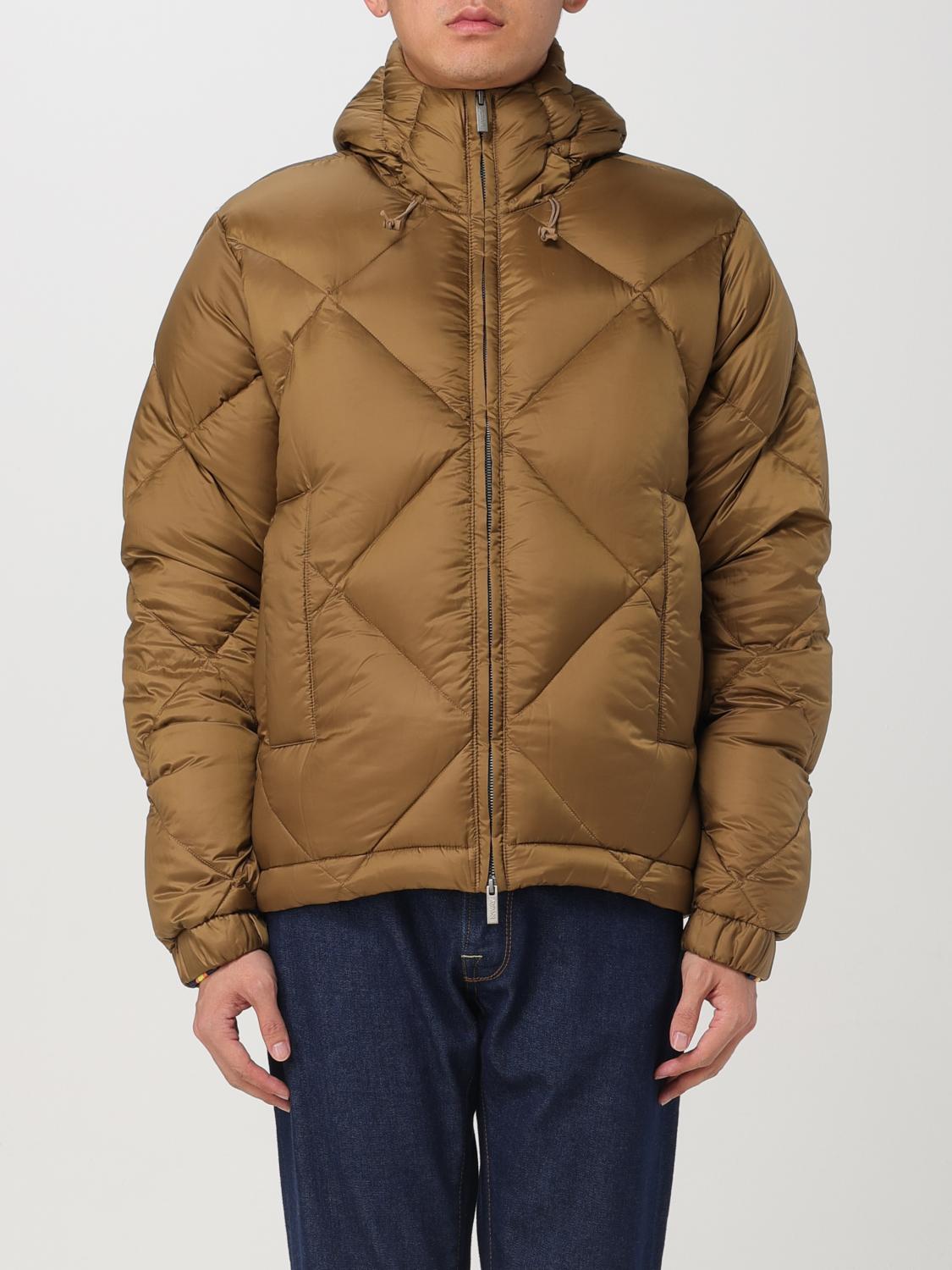 K-WAY JACKET: Coat men K-way, Brown - Img 1