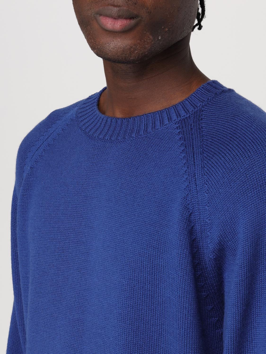 PAOLO PECORA CARDIGAN: Sweater men Paolo Pecora, Blue - Img 3