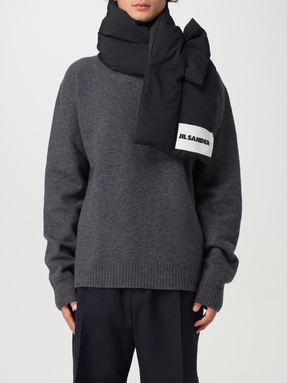 JIL SANDER SCHAL: Schal herren Jil Sander, Schwarz - Img 2