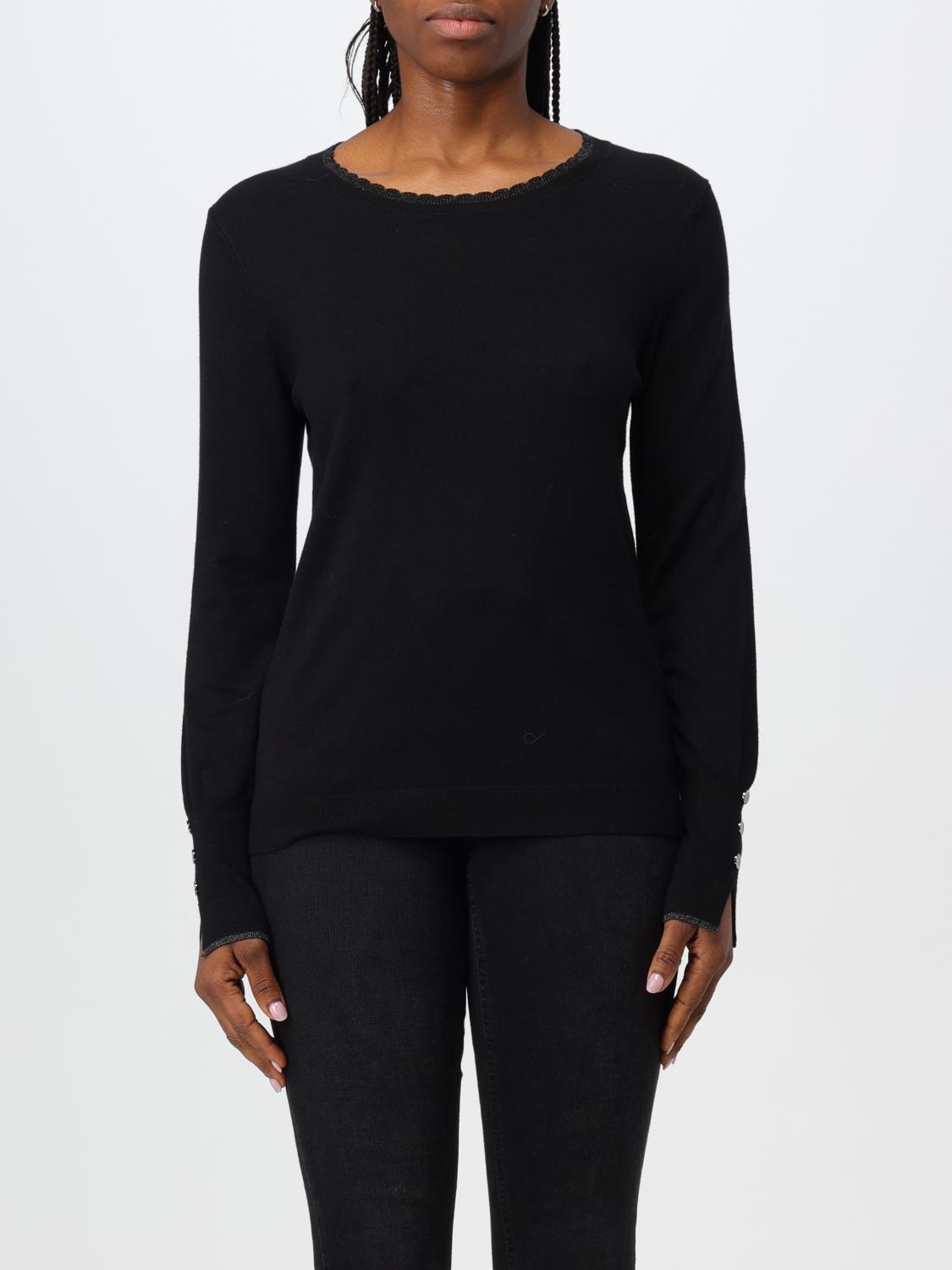 LIU JO SWEATER: Sweater woman Liu Jo, Black - Img 1