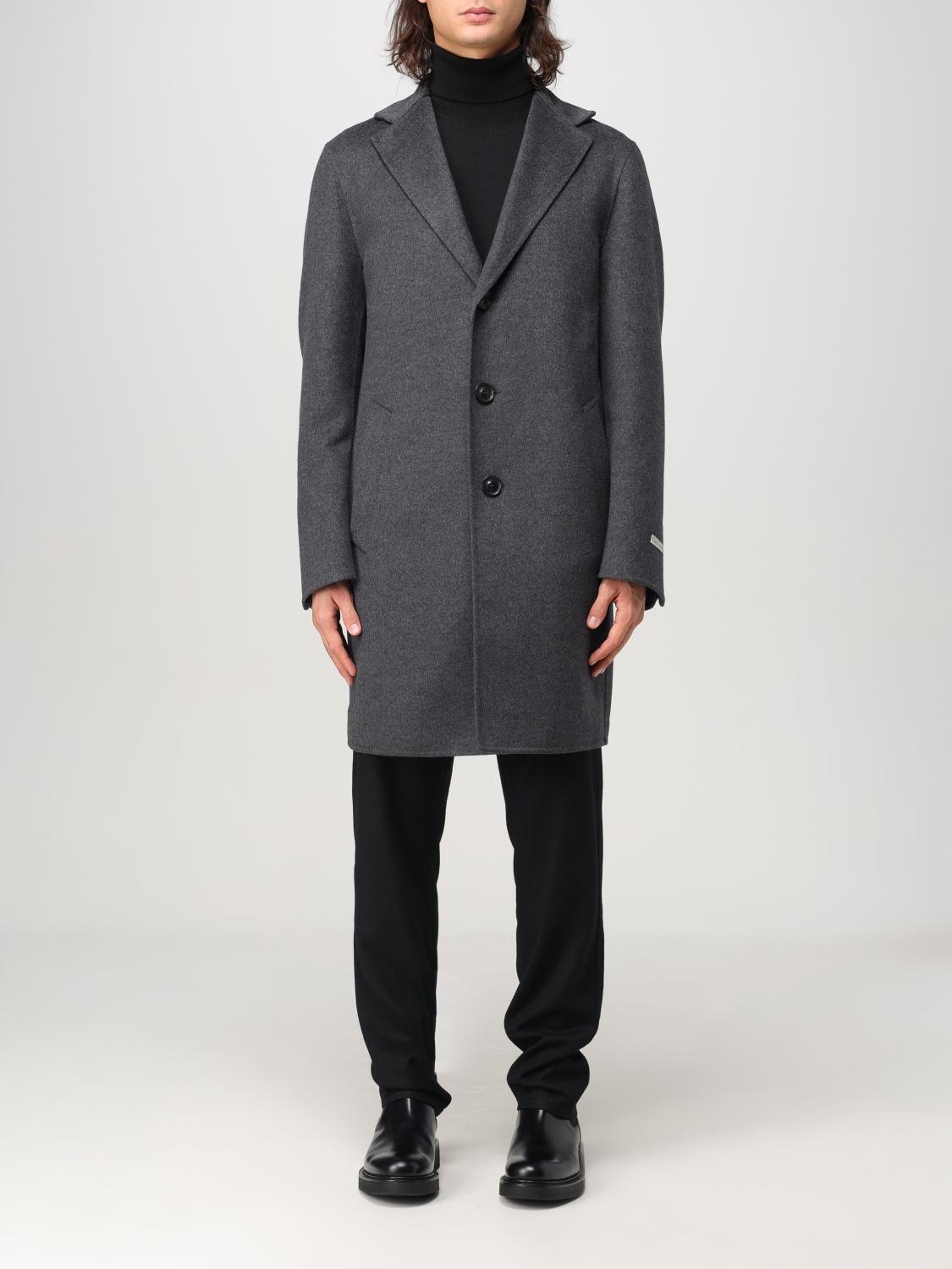 CANALI CAPPOTTO: Cappotto Canali in lana, Grigio - Img 1