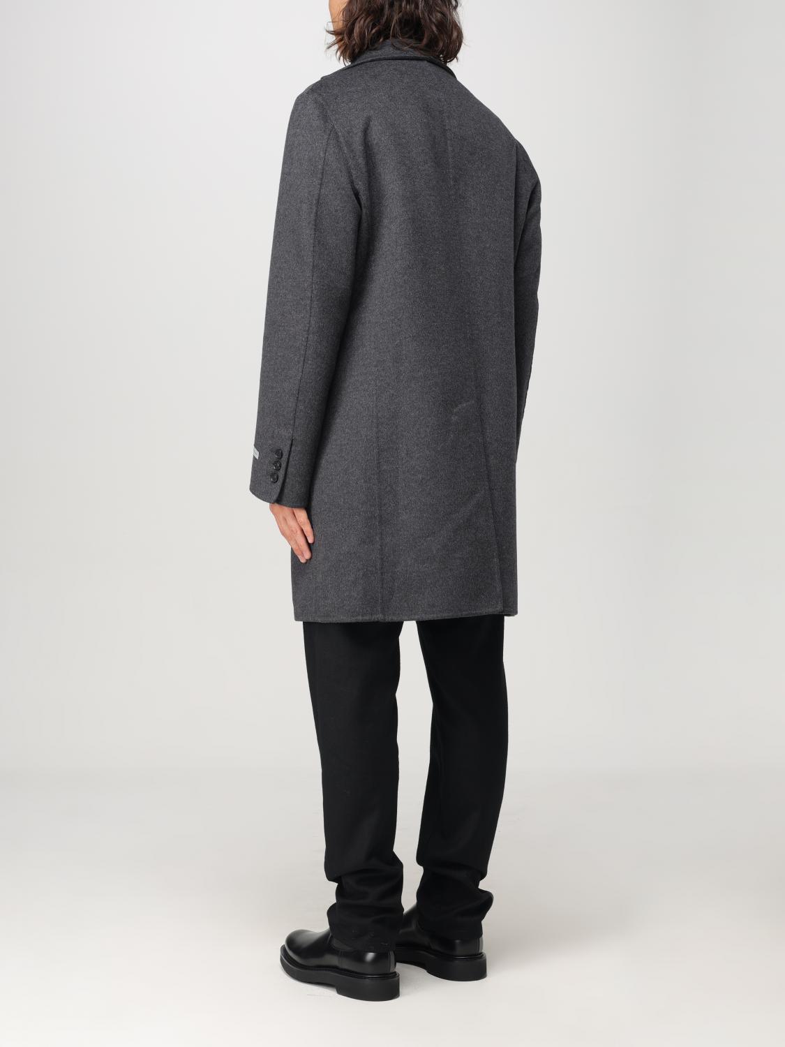 CANALI CAPPOTTO: Cappotto Canali in lana, Grigio - Img 2