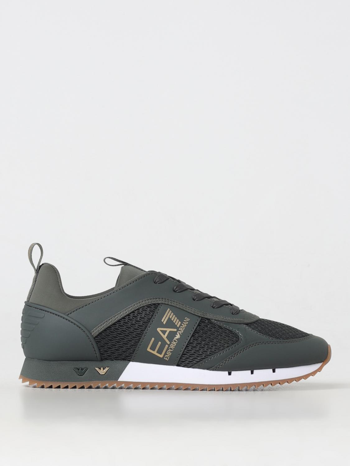 EA7 SNEAKERS: Shoes men Ea7, Green - Img 1