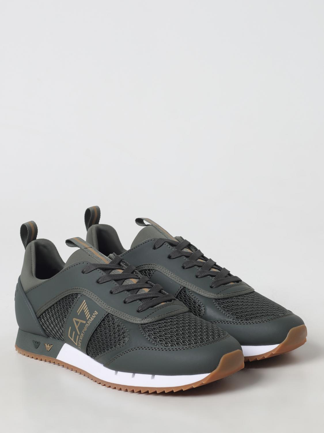 EA7 SNEAKERS: Shoes men Ea7, Green - Img 2