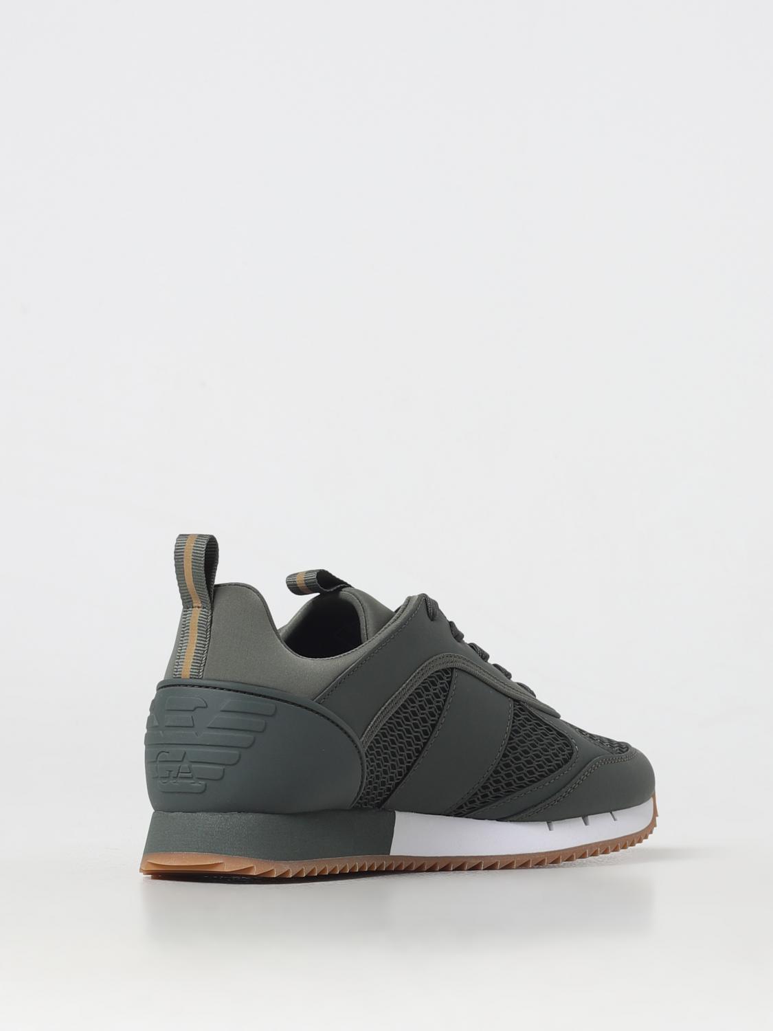 EA7 SNEAKERS: Shoes men Ea7, Green - Img 3