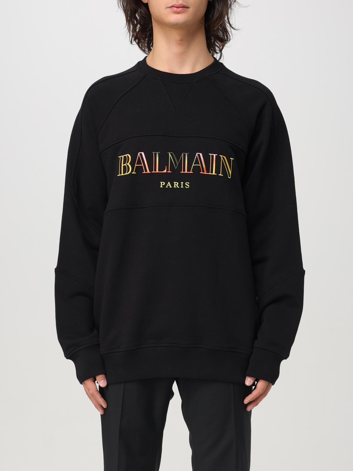 Giglio Felpa Balmain in cotone con logo