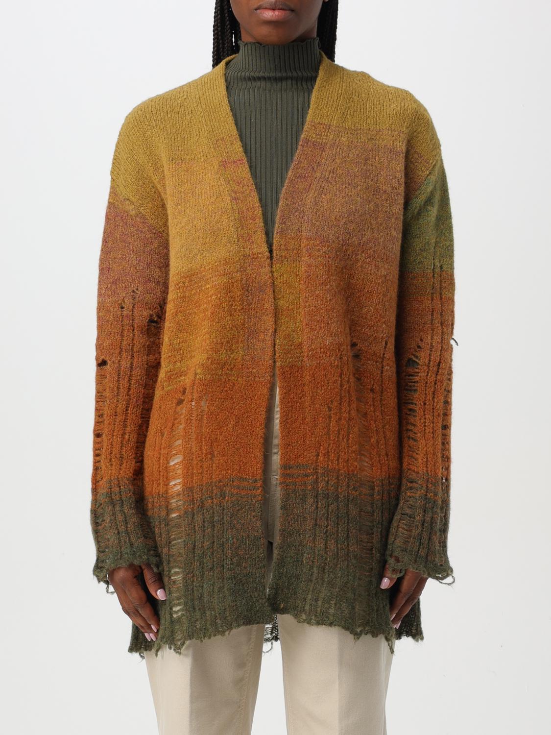 DONDUP CARDIGAN: Sweater woman Dondup, Multicolor - Img 1