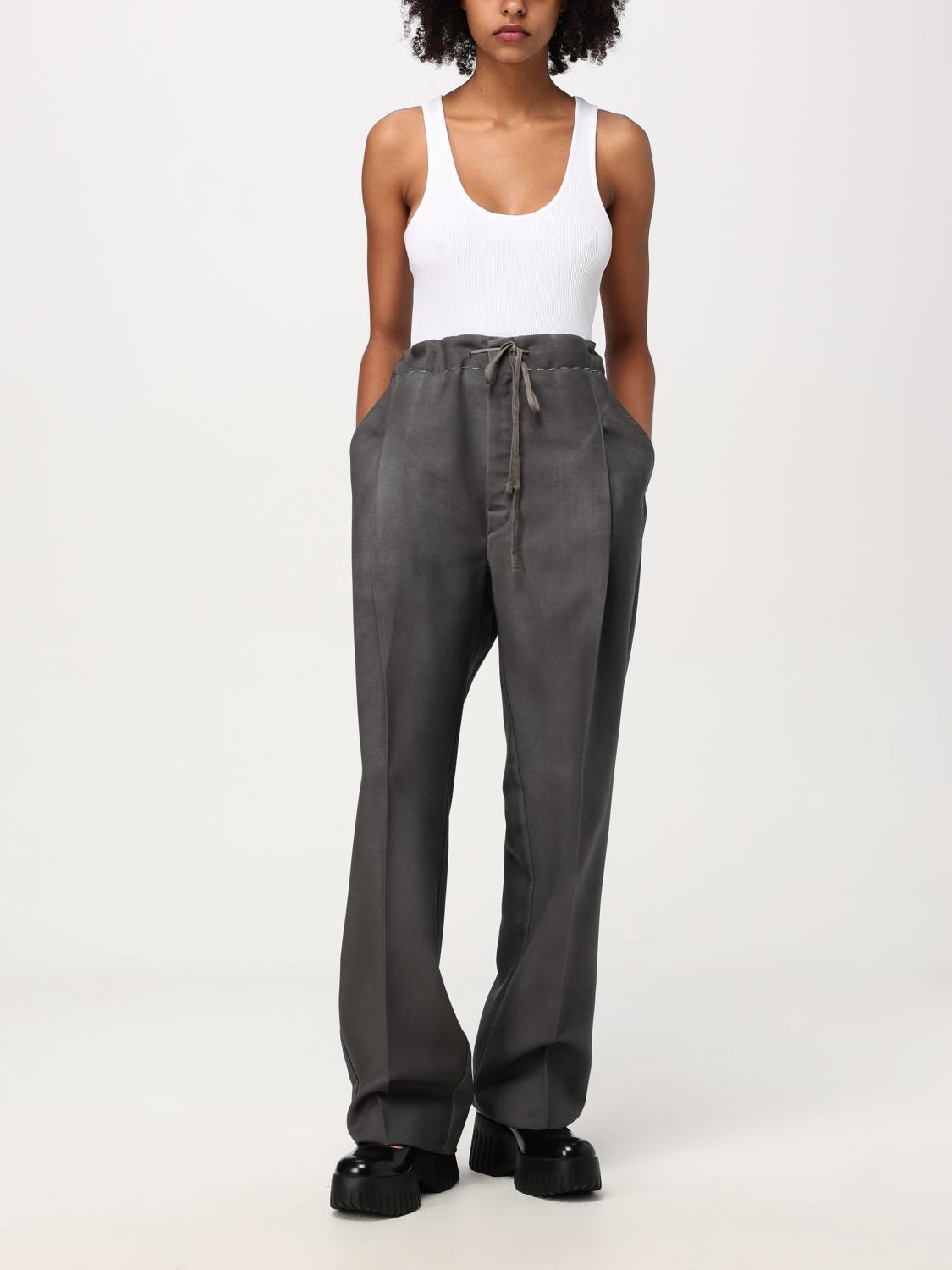 MAISON MARGIELA PANTS: Pants woman Maison Margiela, Brown - Img 2