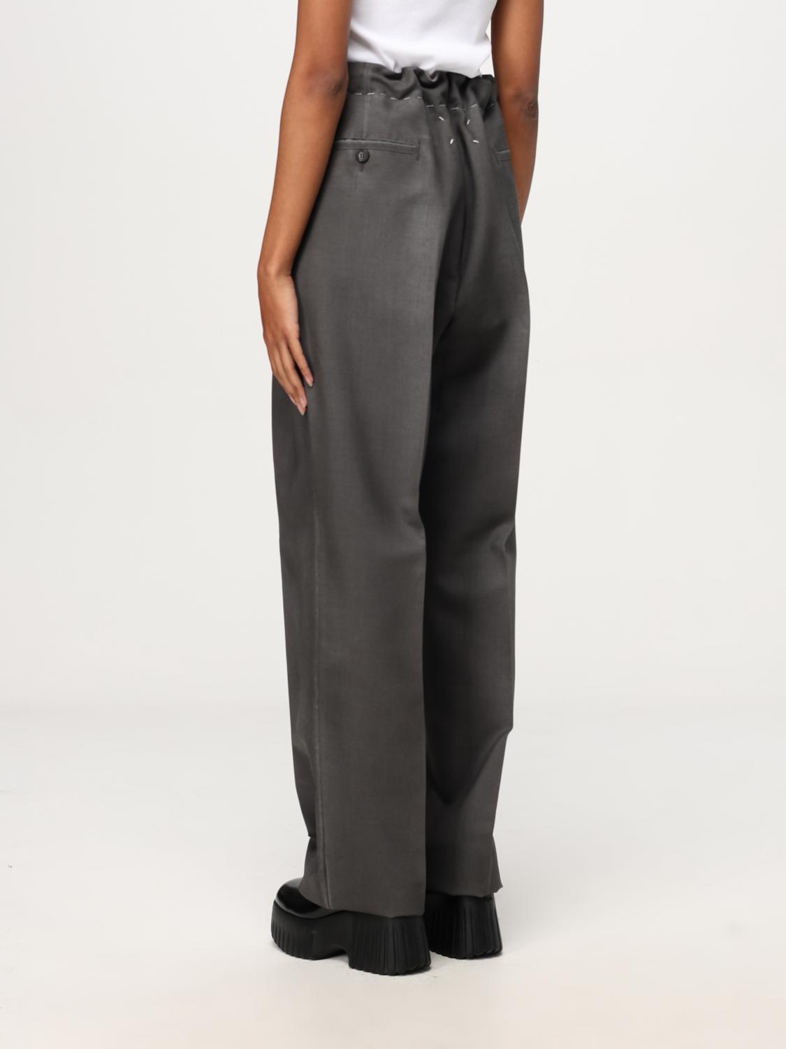 MAISON MARGIELA PANTS: Pants woman Maison Margiela, Brown - Img 3